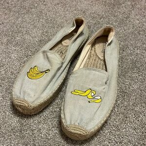 Soludos Banana Platform Smoking Slipper espadrilles